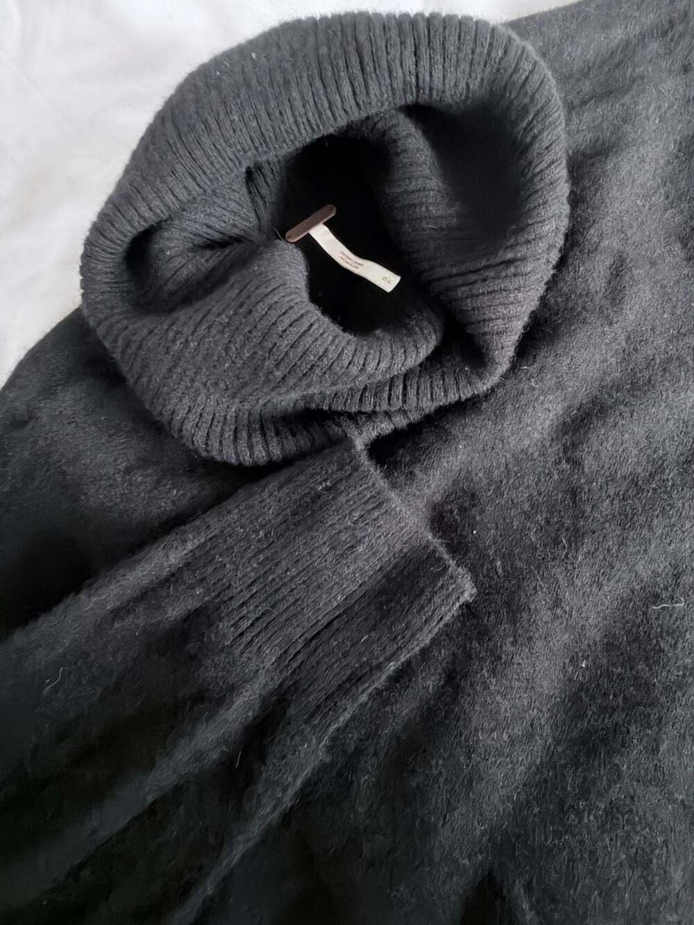 Free People Black 100% Cashmere Turtleneck Sweater Size S/P